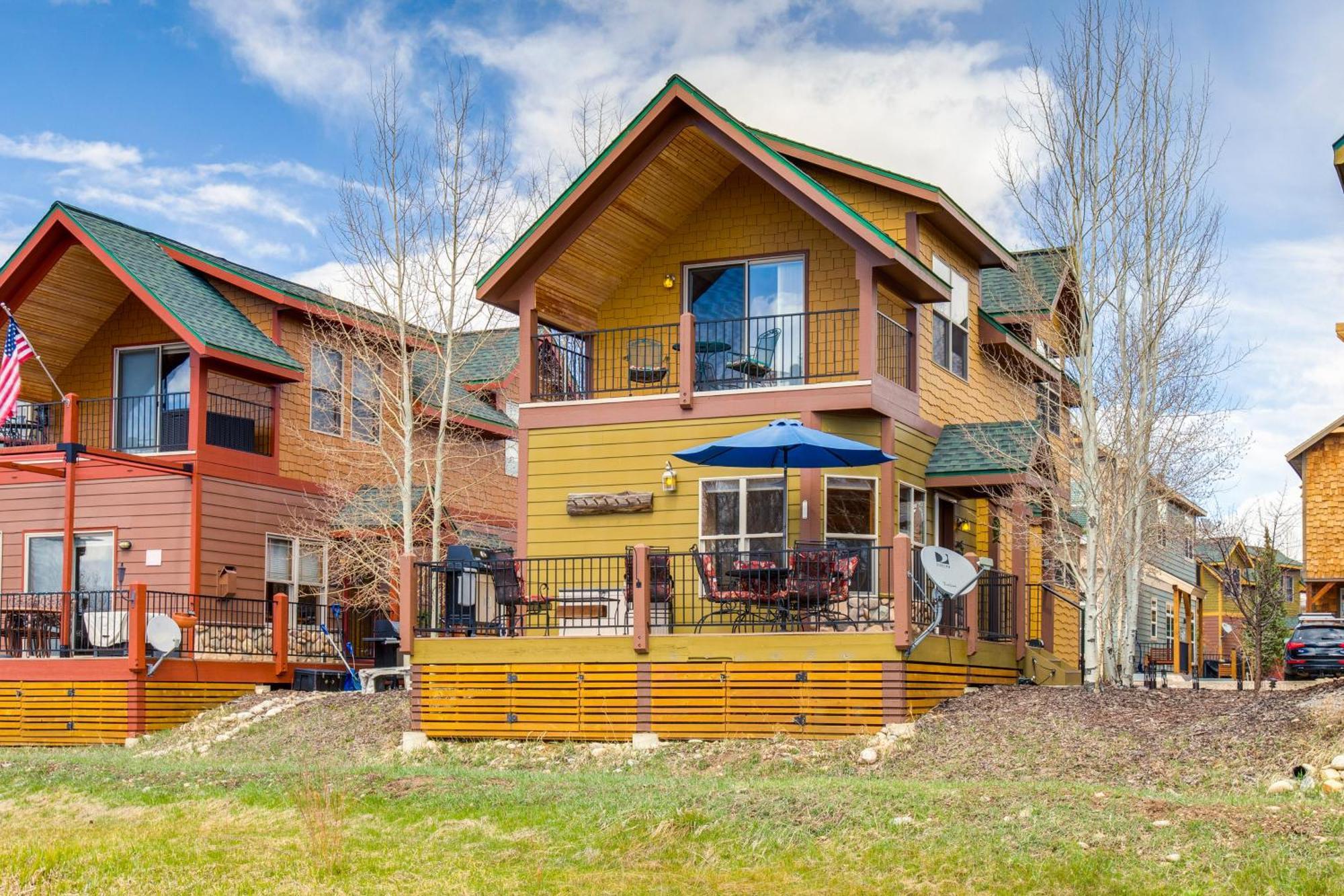 Riverfront Cabin About 4 Mi To Granby Ranch! Exteriör bild