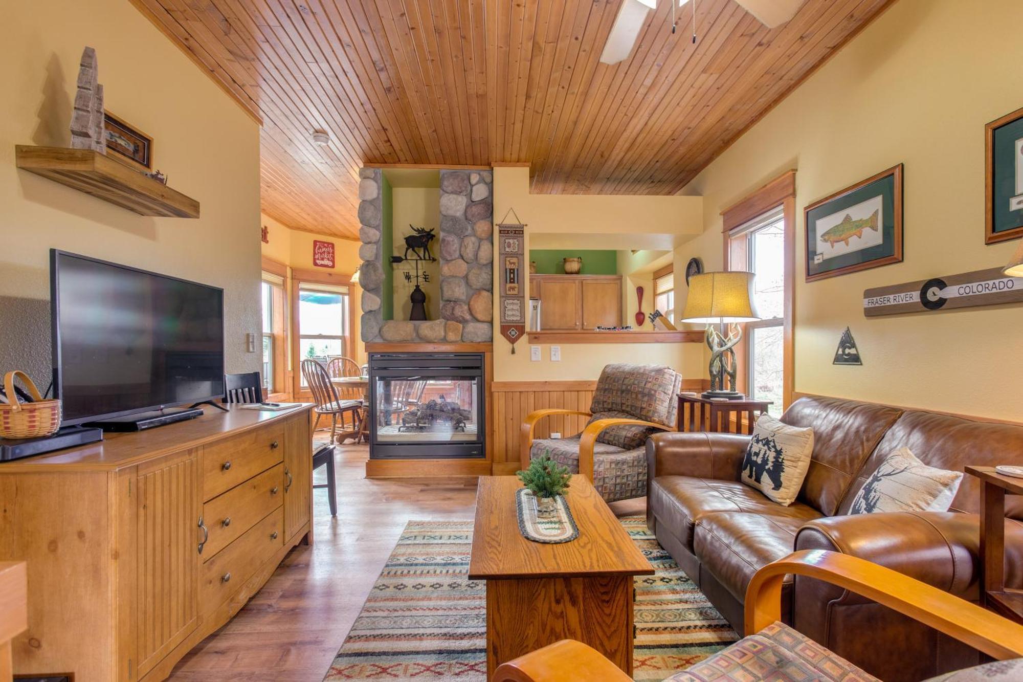 Riverfront Cabin About 4 Mi To Granby Ranch! Exteriör bild