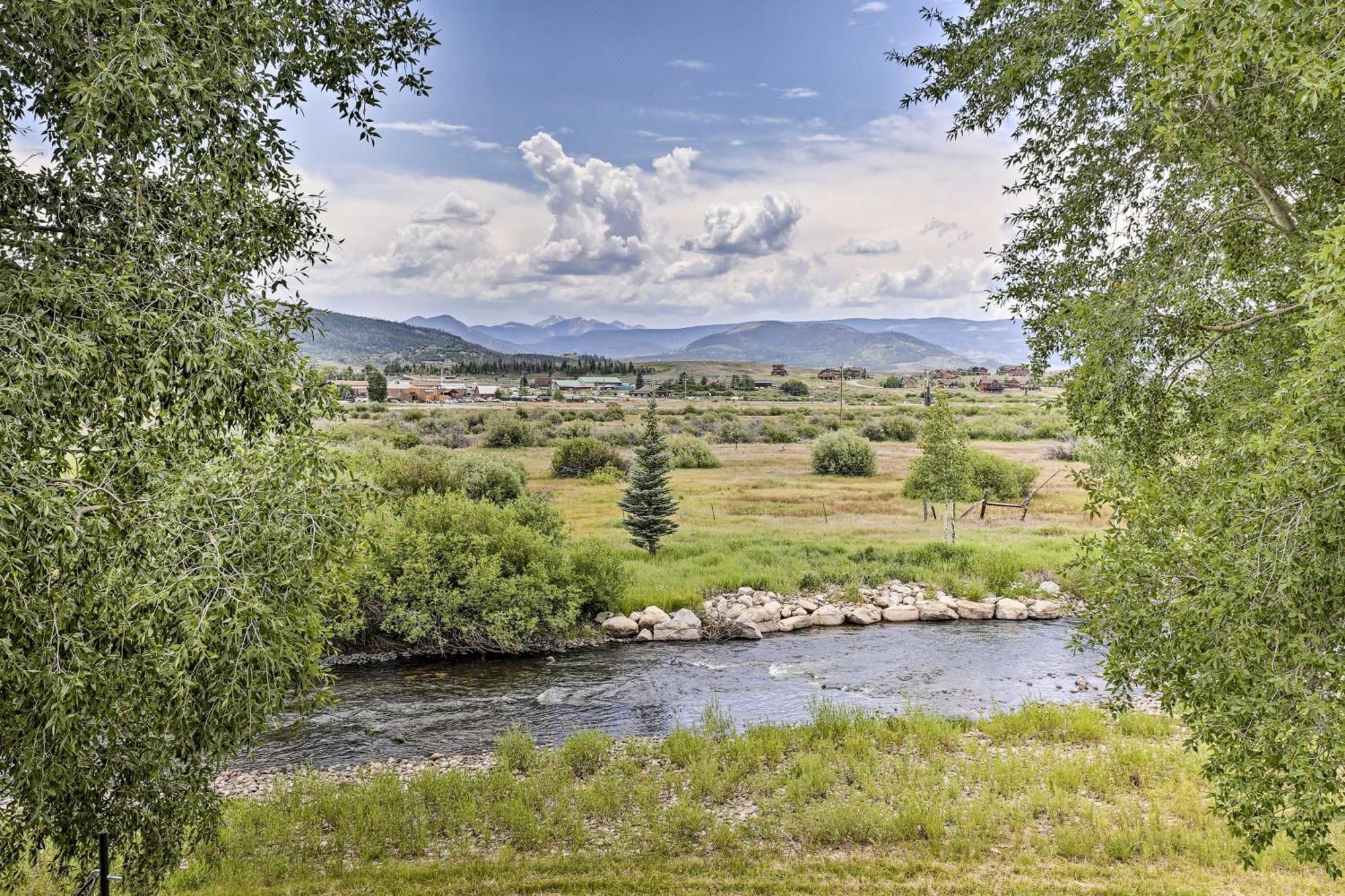 Riverfront Cabin About 4 Mi To Granby Ranch! Exteriör bild